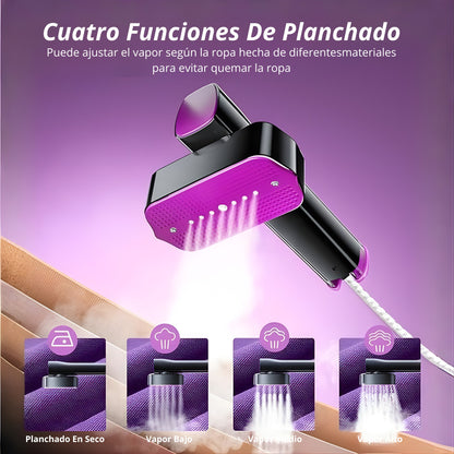 Plancha Vertical Vapor Portátil 2 en 1